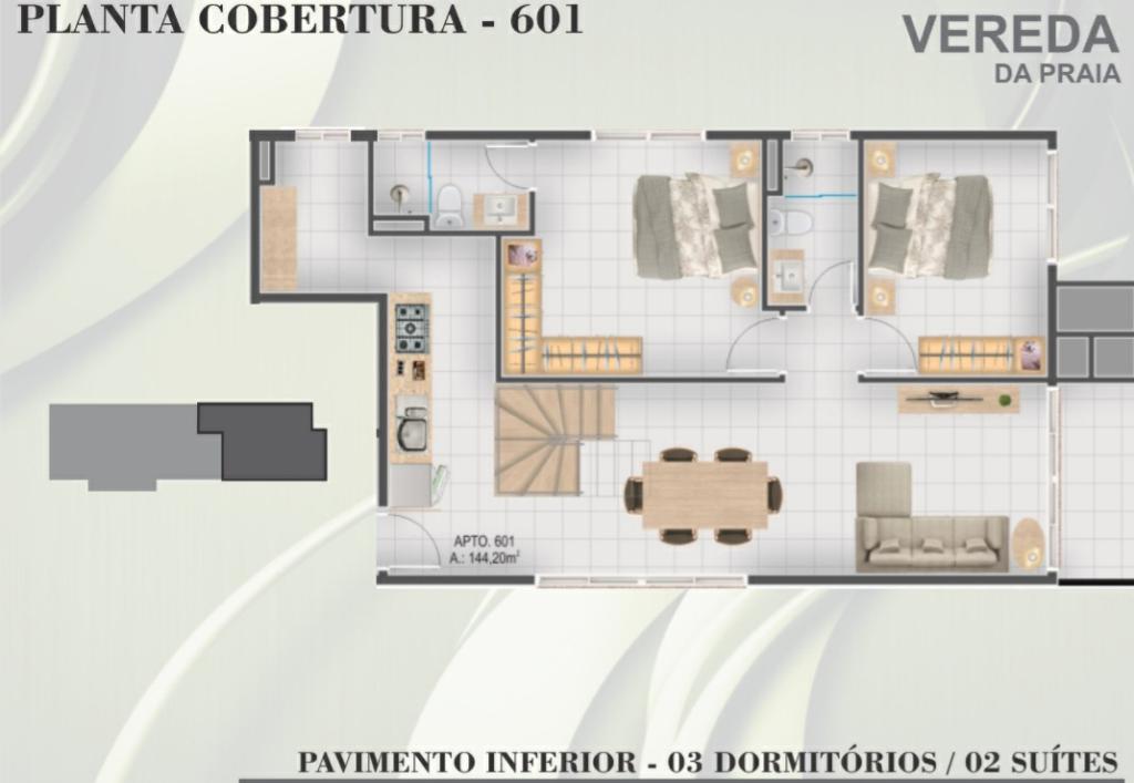 Apartamento à venda com 2 quartos, 72m² - Foto 11
