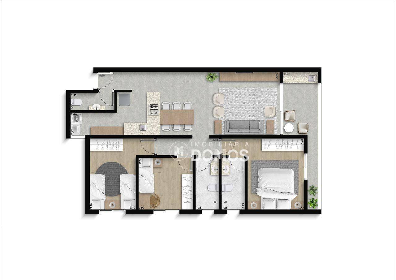 Apartamento à venda com 3 quartos, 82m² - Foto 11