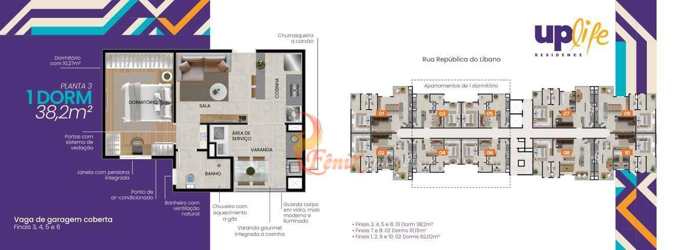 Apartamento à venda com 1 quarto, 62m² - Foto 19