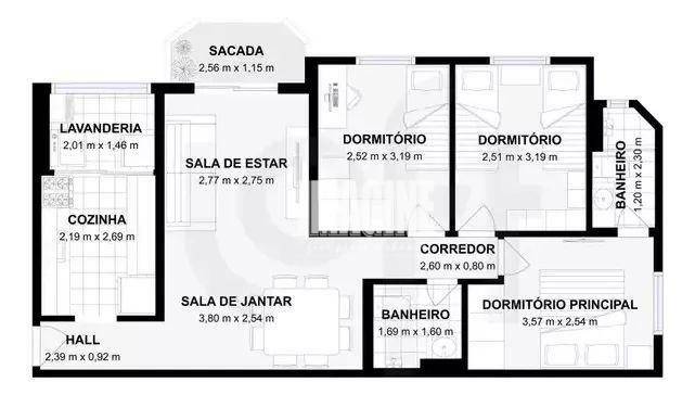 Apartamento à venda com 3 quartos, 70m² - Foto 13