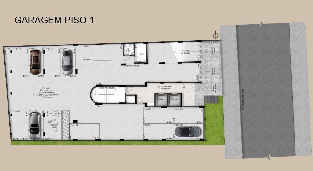 Apartamento à venda com 2 quartos, 133m² - Foto 3