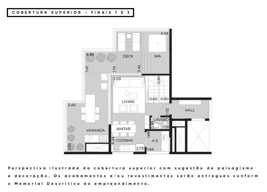 Apartamento à venda com 2 quartos, 136m² - Foto 25