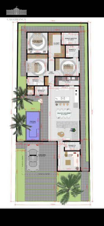 Casa de Condomínio à venda com 4 quartos, 200m² - Foto 2