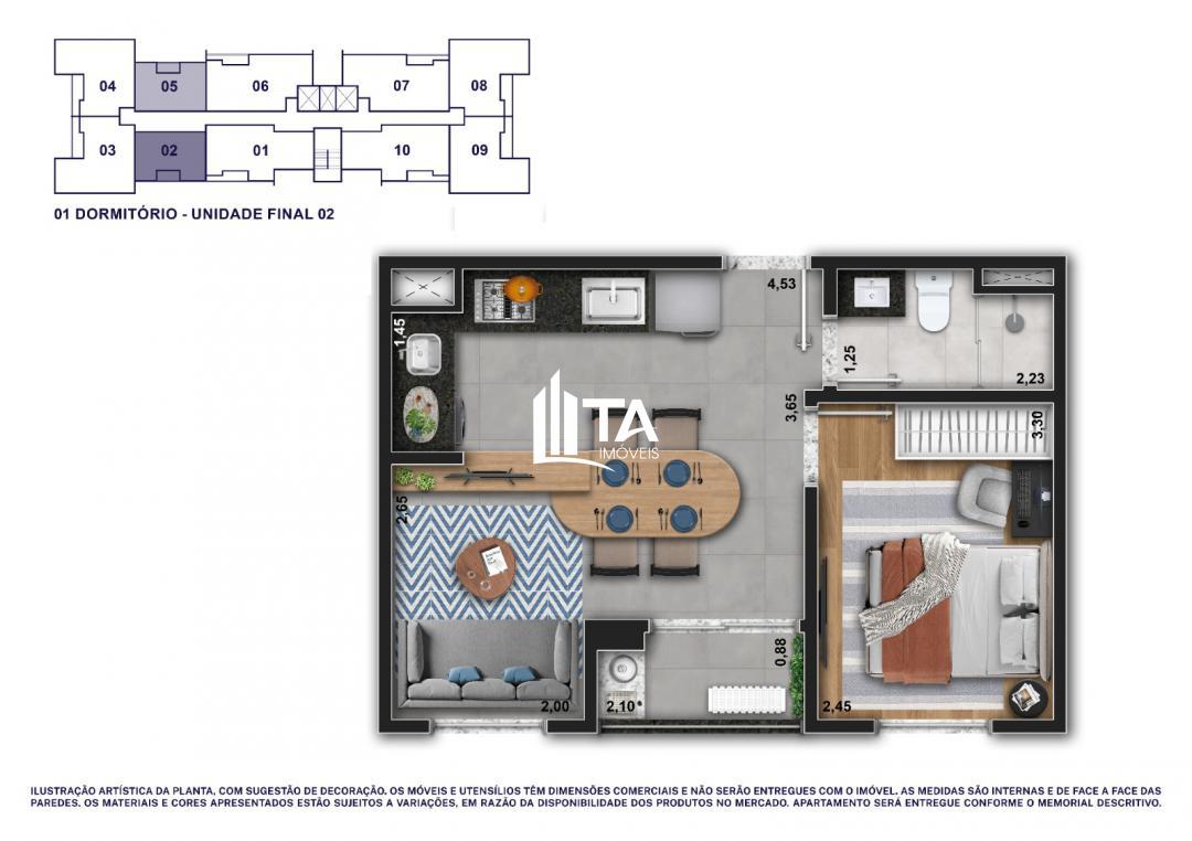 Apartamento à venda com 2 quartos, 55m² - Foto 18