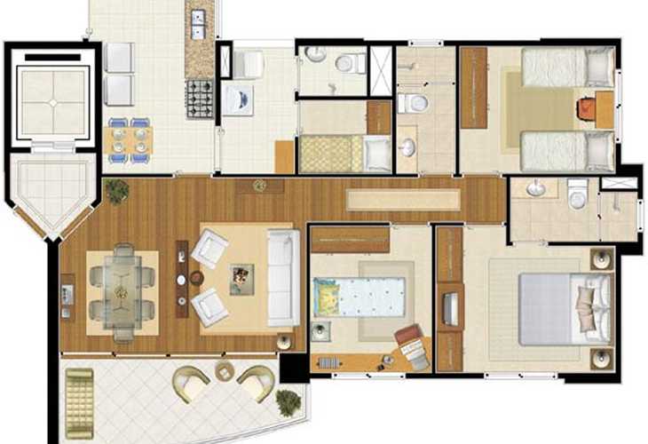 Apartamento à venda com 3 quartos, 127m² - Foto 15