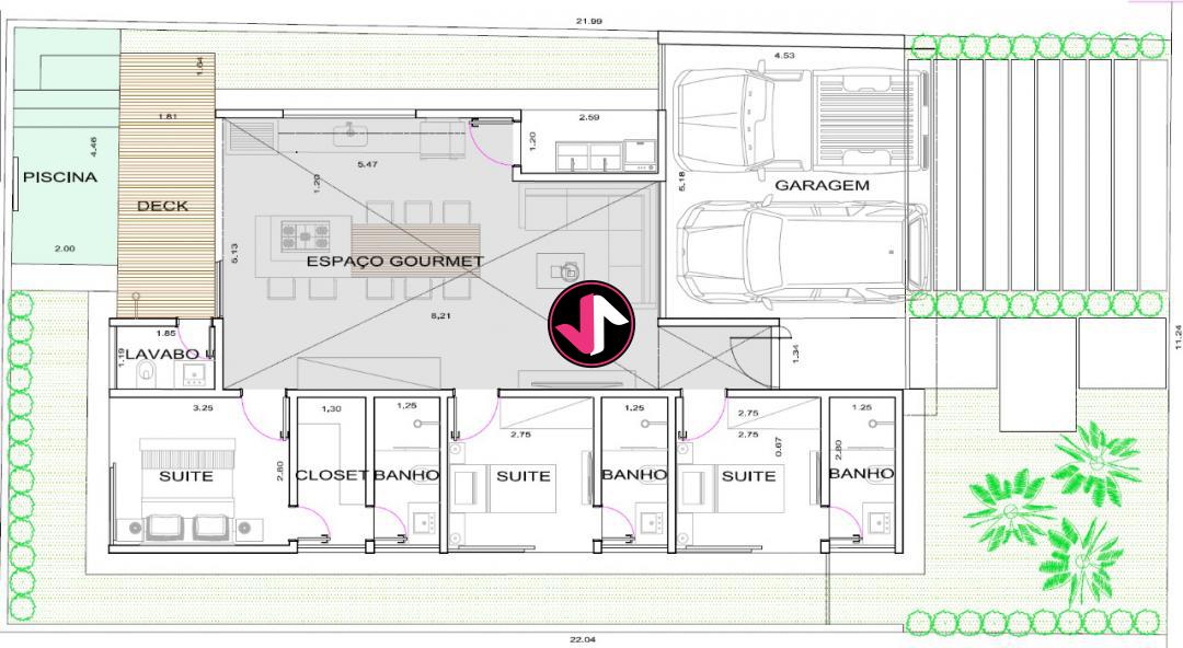 Casa de Condomínio à venda com 3 quartos, 250m² - Foto 5