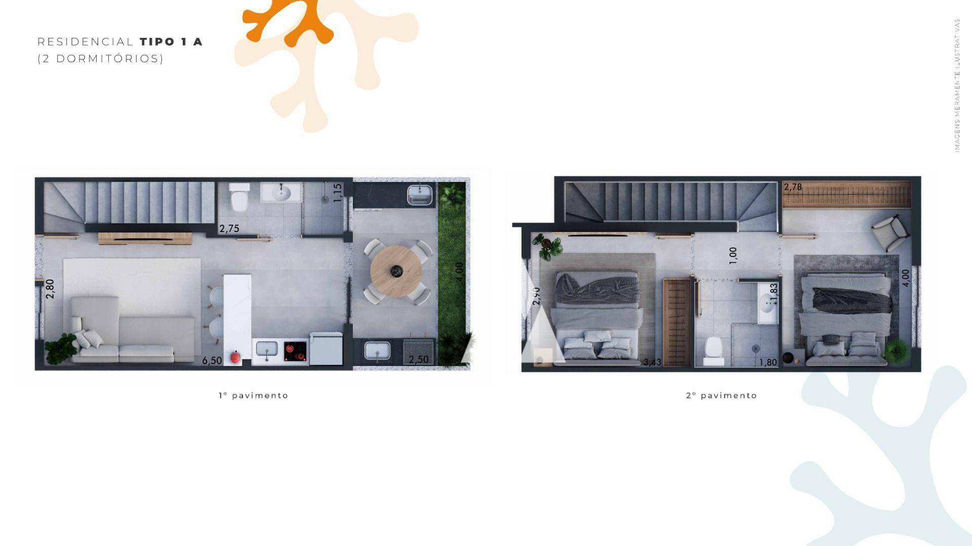 Casa de Condomínio, 2 quartos - Foto 5