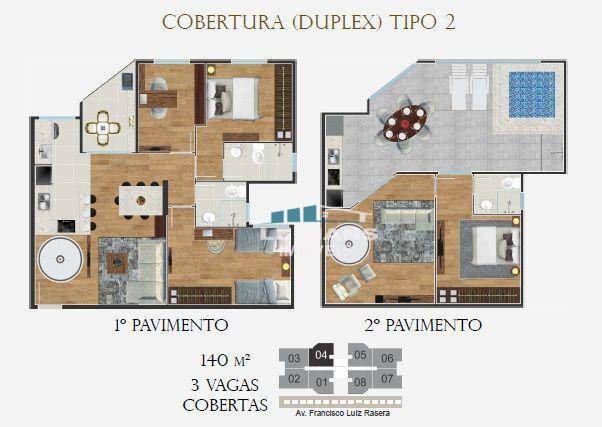 Apartamento à venda com 3 quartos, 70m² - Foto 40