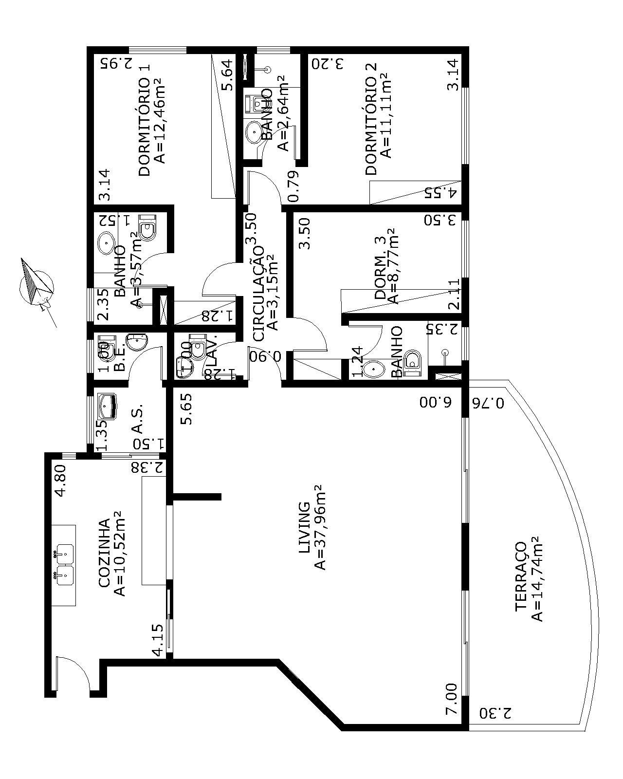 Apartamento à venda com 3 quartos, 127m² - Foto 17