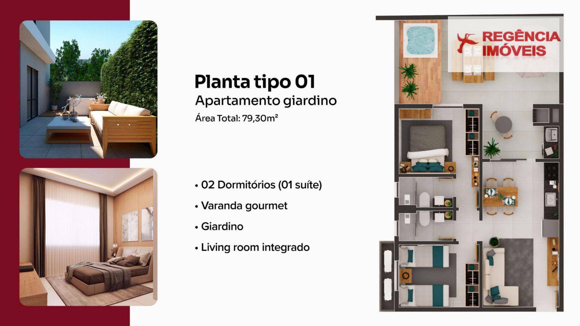 Apartamento à venda com 2 quartos, 79m² - Foto 6