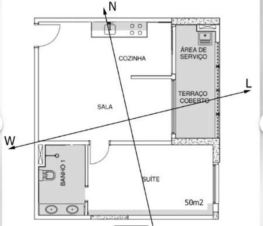 Apartamento à venda com 1 quarto, 50m² - Foto 16