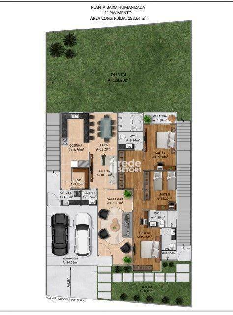 Casa de Condomínio à venda com 3 quartos, 274m² - Foto 7