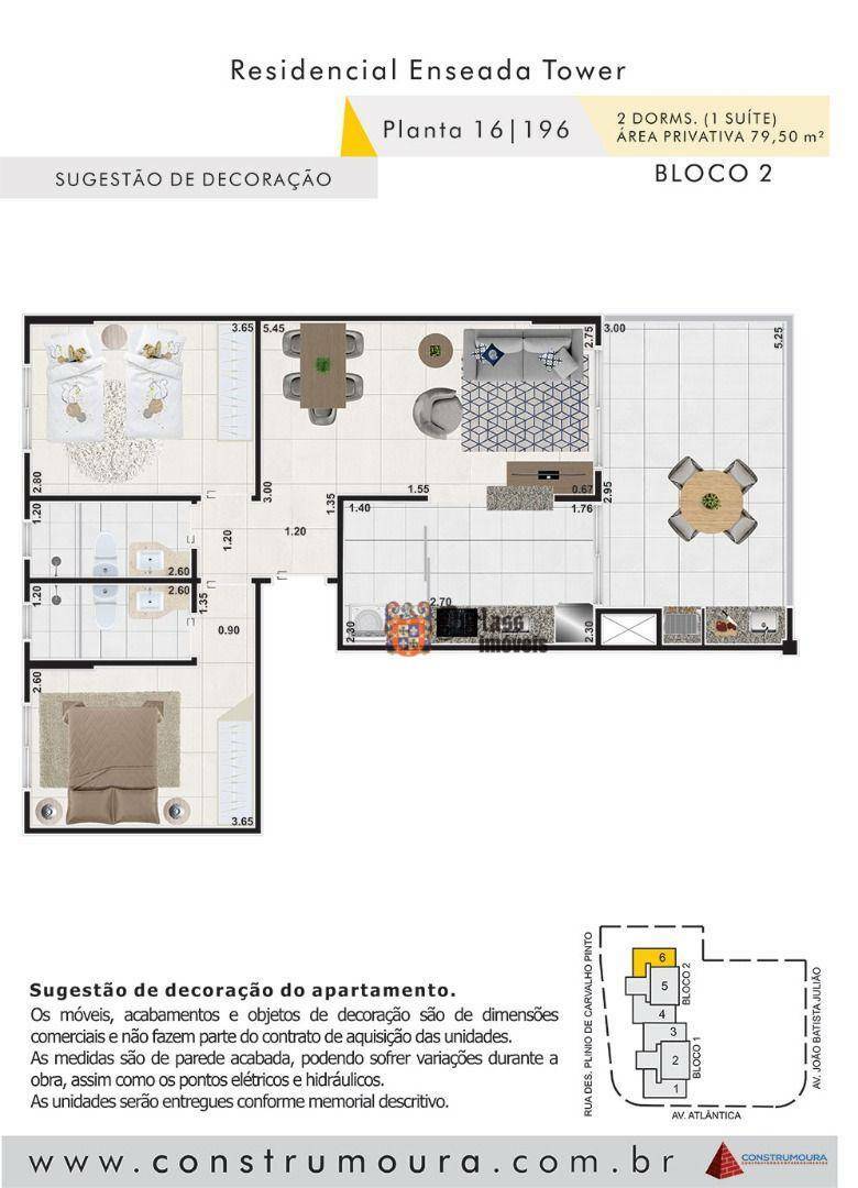 Apartamento à venda com 2 quartos, 79m² - Foto 17