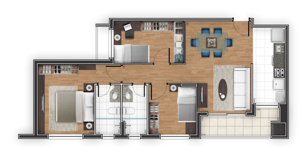 Apartamento à venda com 3 quartos, 77m² - Foto 26