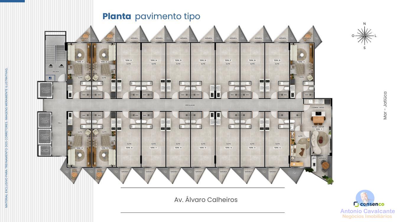 Apartamento à venda com 1 quarto, 26m² - Foto 20