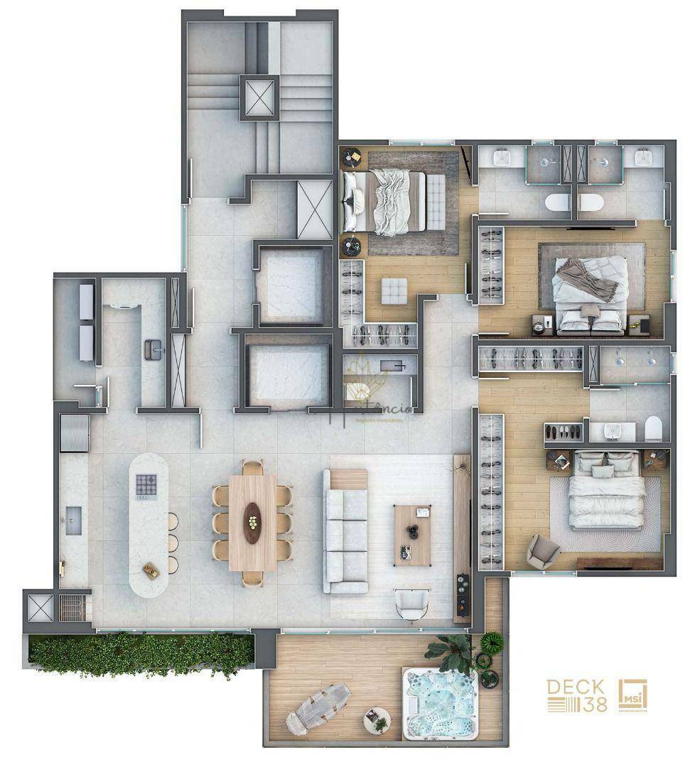 Apartamento à venda com 3 quartos, 145m² - Foto 27