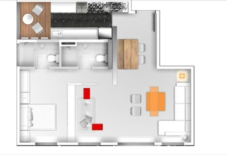 Apartamento à venda com 3 quartos, 70m² - Foto 6