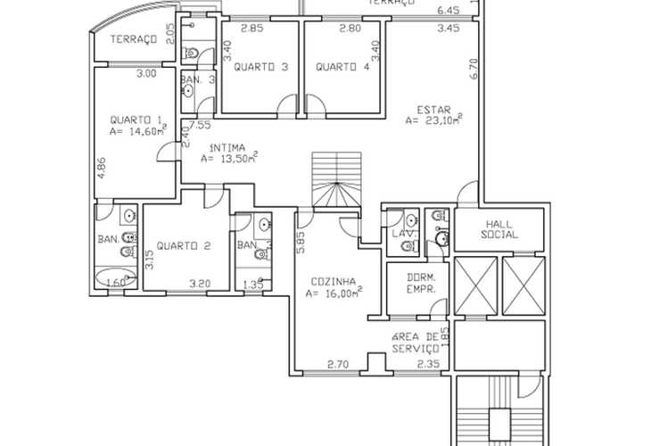 Apartamento à venda com 4 quartos, 163m² - Foto 4