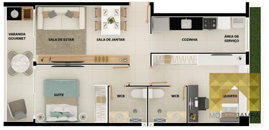 Apartamento à venda com 3 quartos, 82m² - Foto 52