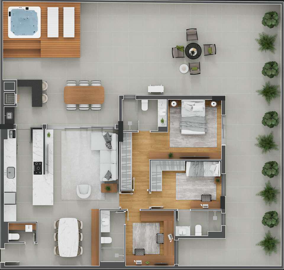 Apartamento à venda com 2 quartos, 89m² - Foto 37