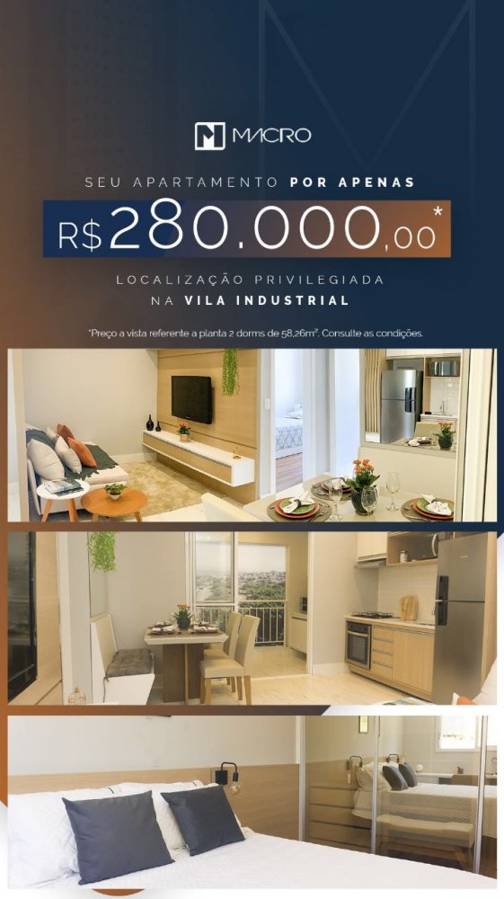 Apartamento à venda com 2 quartos, 45m² - Foto 2