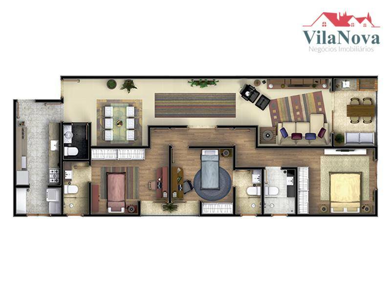 Apartamento à venda com 3 quartos, 126m² - Foto 19