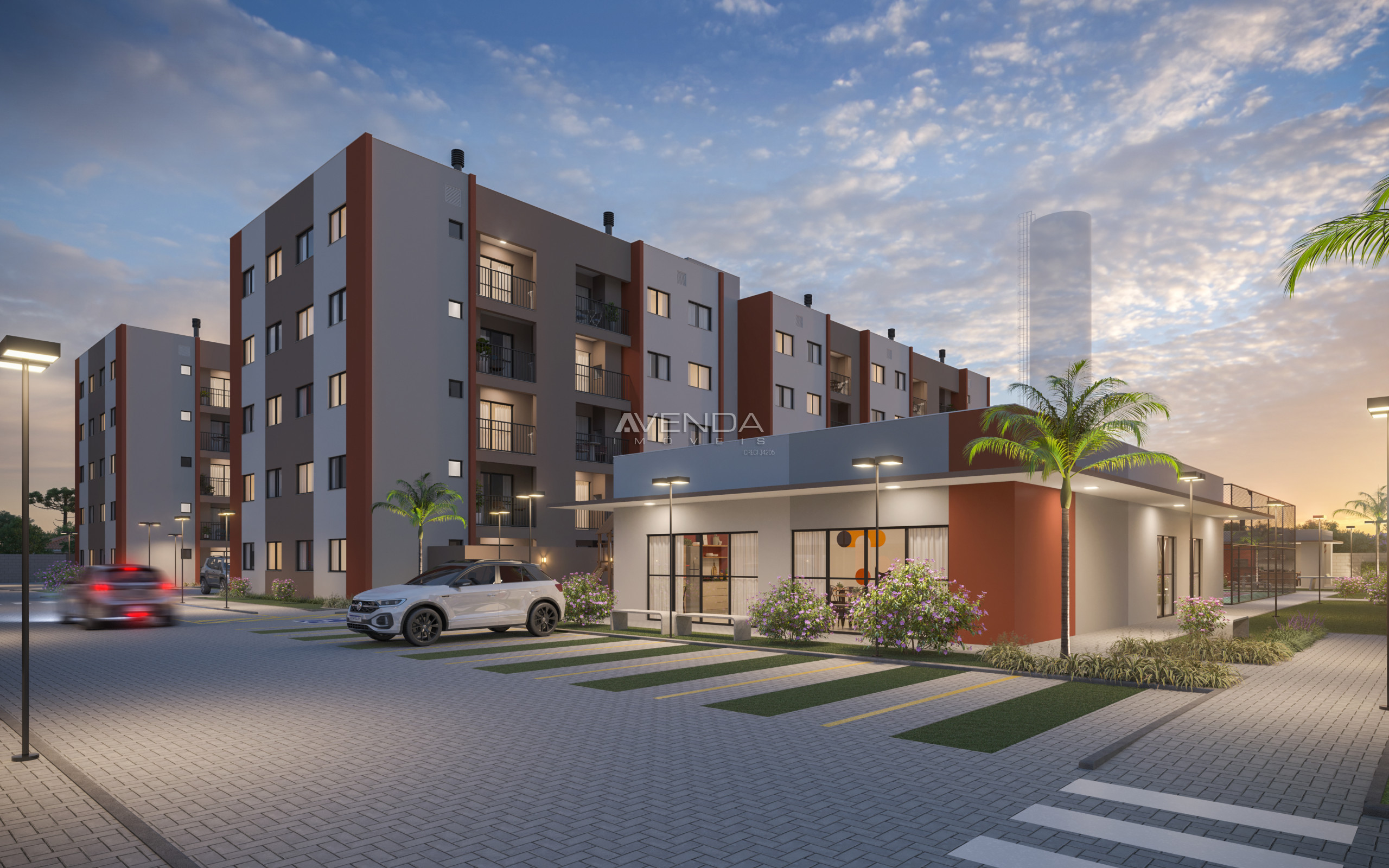 Apartamento, 2 quartos, 44 m² - Foto 1