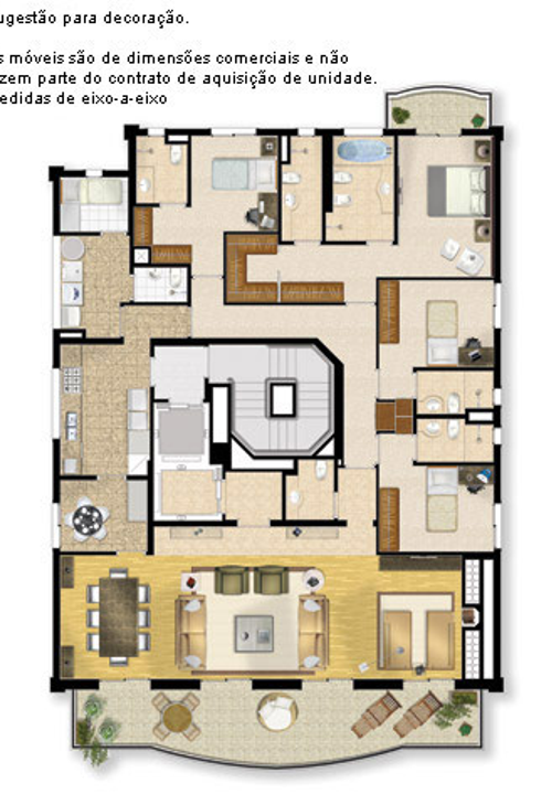 Apartamento à venda com 4 quartos, 252m² - Foto 6