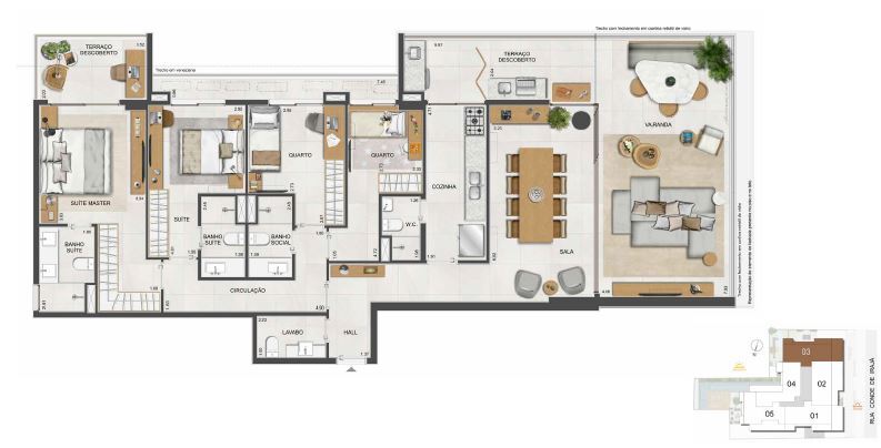 Apartamento à venda com 3 quartos, 15049m² - Foto 35