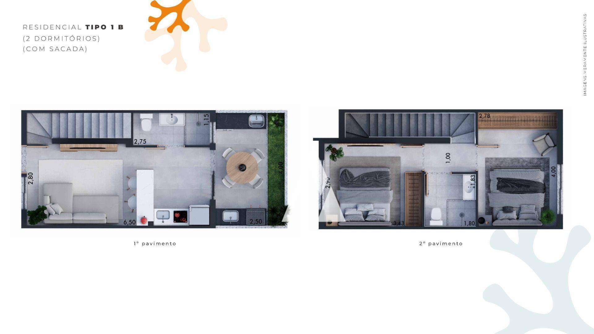 Casa de Condomínio, 2 quartos - Foto 5