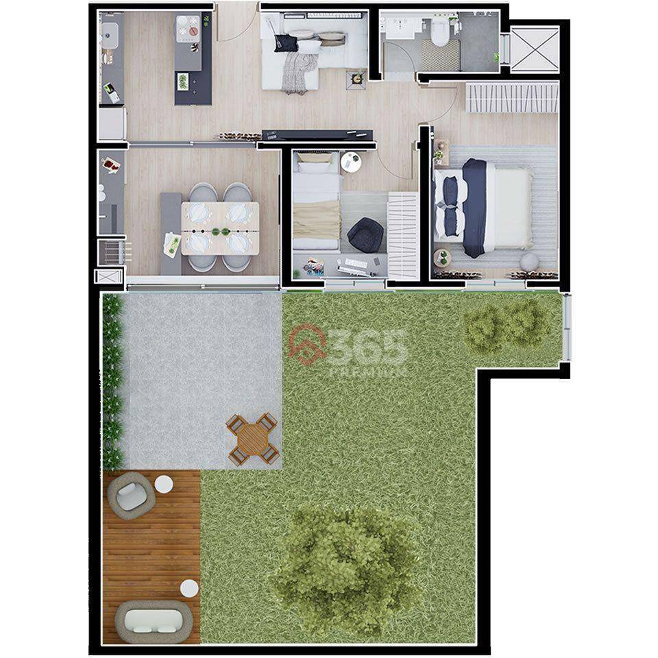 Apartamento à venda com 2 quartos, 55m² - Foto 46