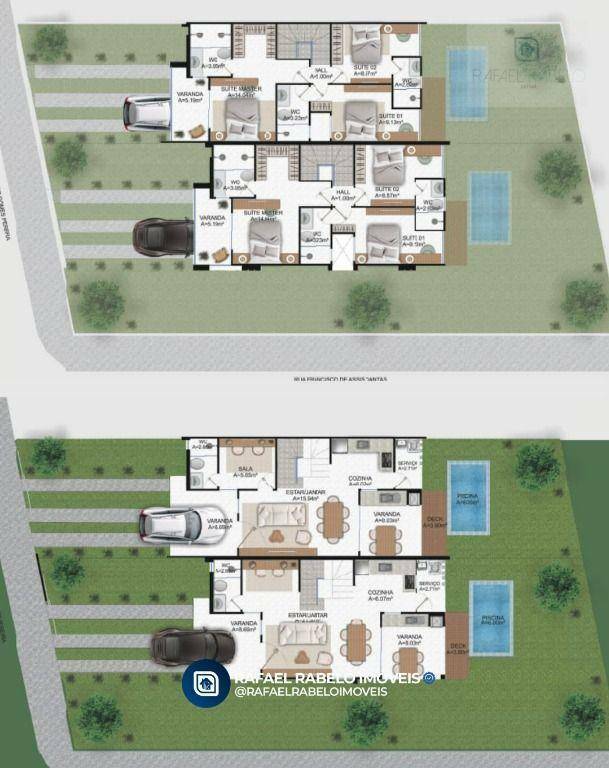 Casa à venda com 3 quartos, 109m² - Foto 3