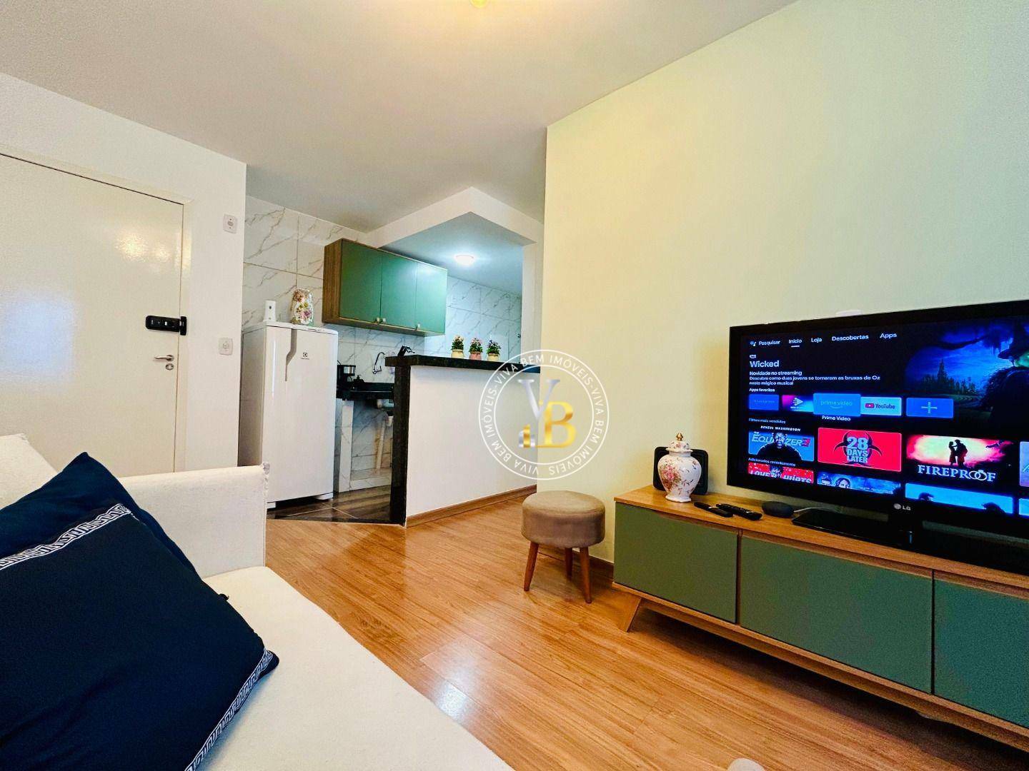 Apartamento à venda com 2 quartos, 45m² - Foto 2