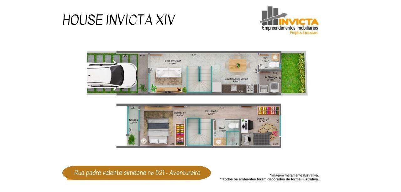 Casa à venda com 2 quartos, 64m² - Foto 2