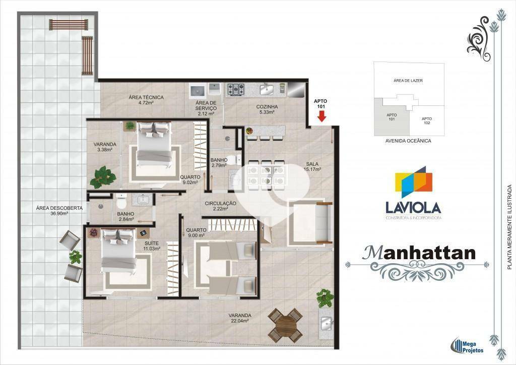 Cobertura à venda e aluguel com 4 quartos, 198m² - Foto 31