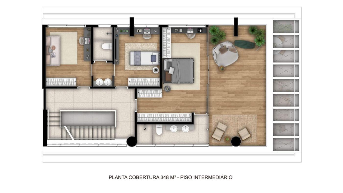 Apartamento à venda com 3 quartos, 361m² - Foto 49