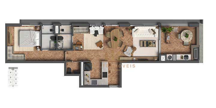 Apartamento à venda com 2 quartos, 79m² - Foto 9