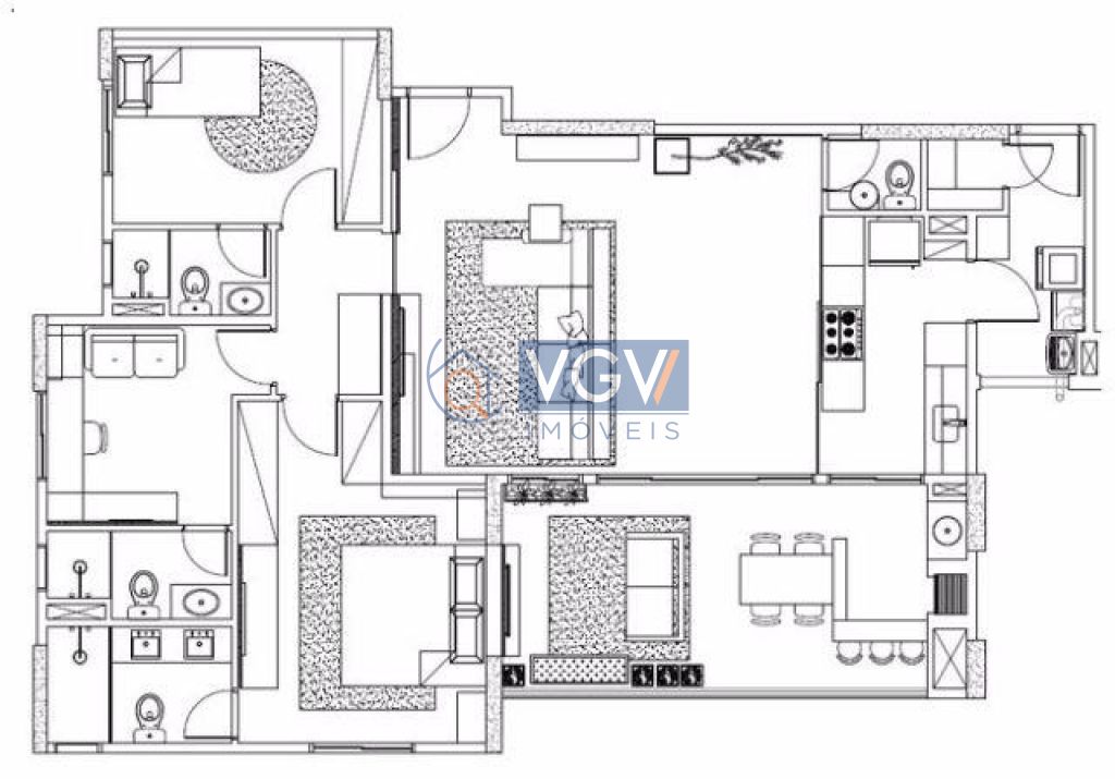 Apartamento à venda com 3 quartos, 130m² - Foto 11