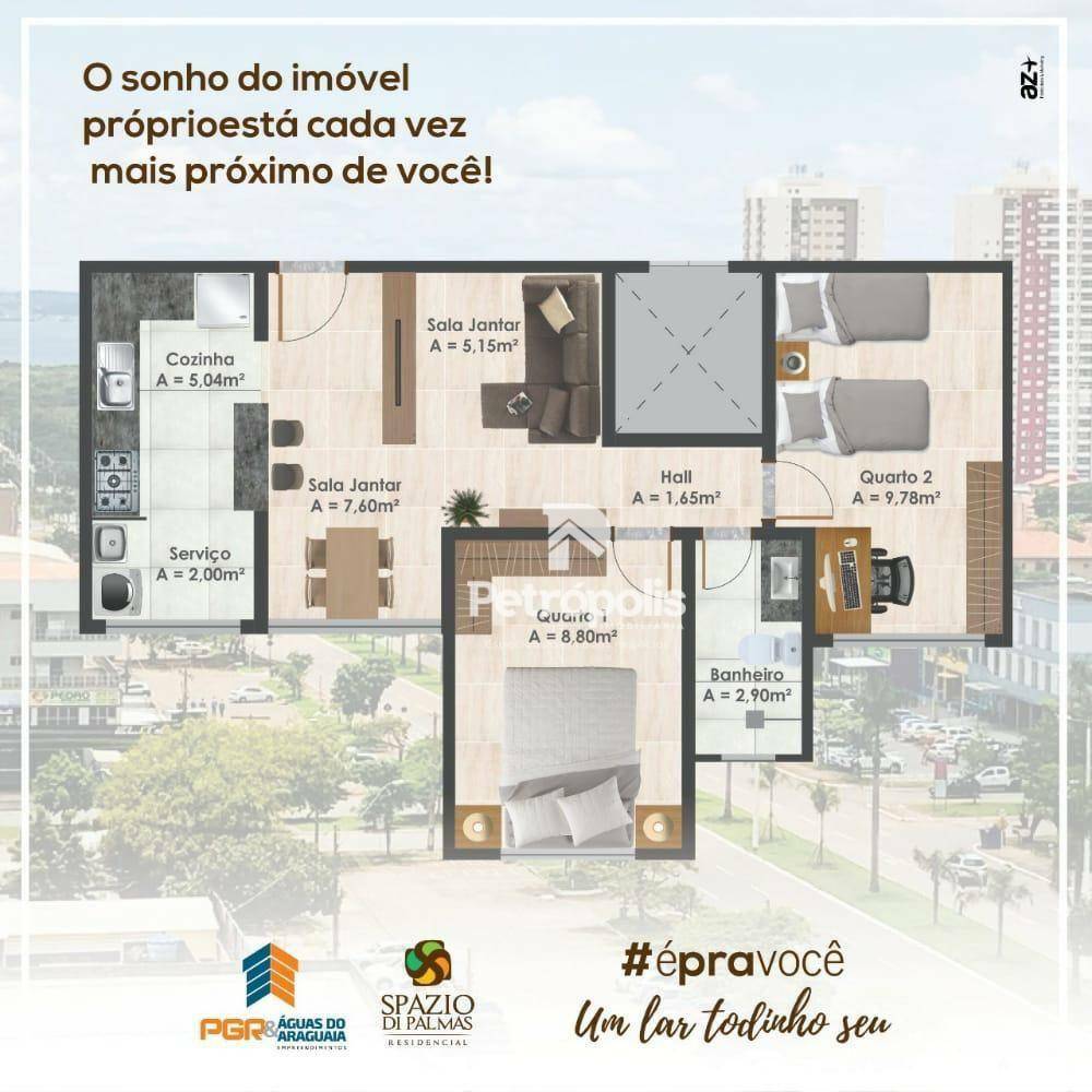 Apartamento à venda com 2 quartos, 48m² - Foto 12