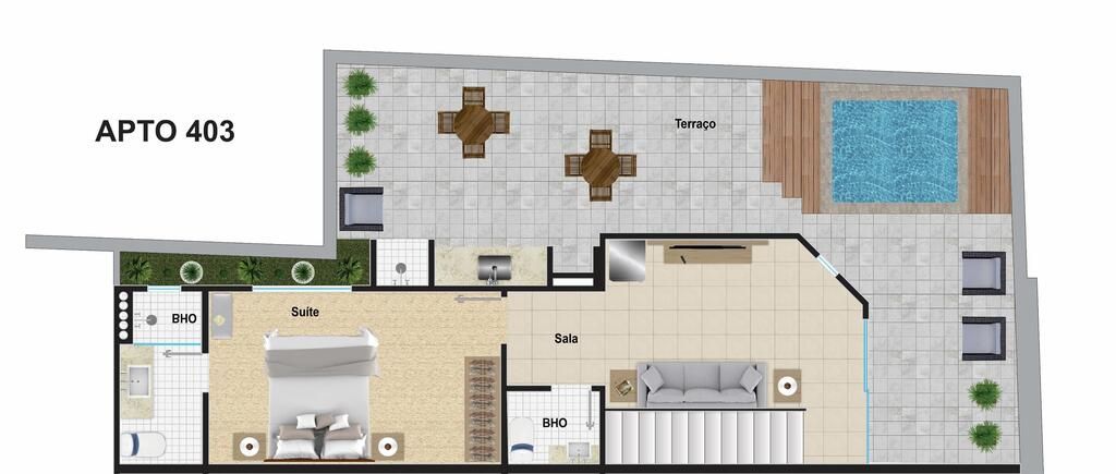 Apartamento à venda com 3 quartos, 117m² - Foto 6