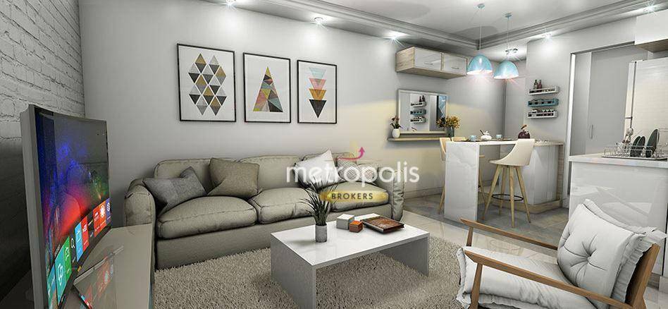 Apartamento à venda com 2 quartos, 55m² - Foto 2