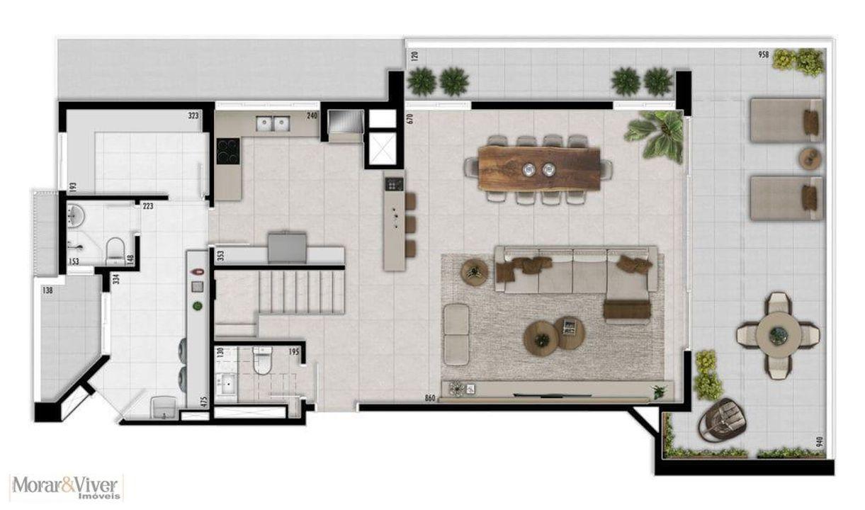 Apartamento à venda com 3 quartos, 150m² - Foto 15