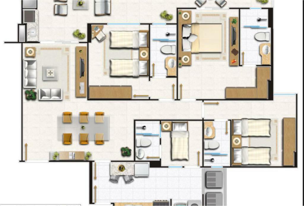 Apartamento à venda com 3 quartos, 124m² - Foto 10