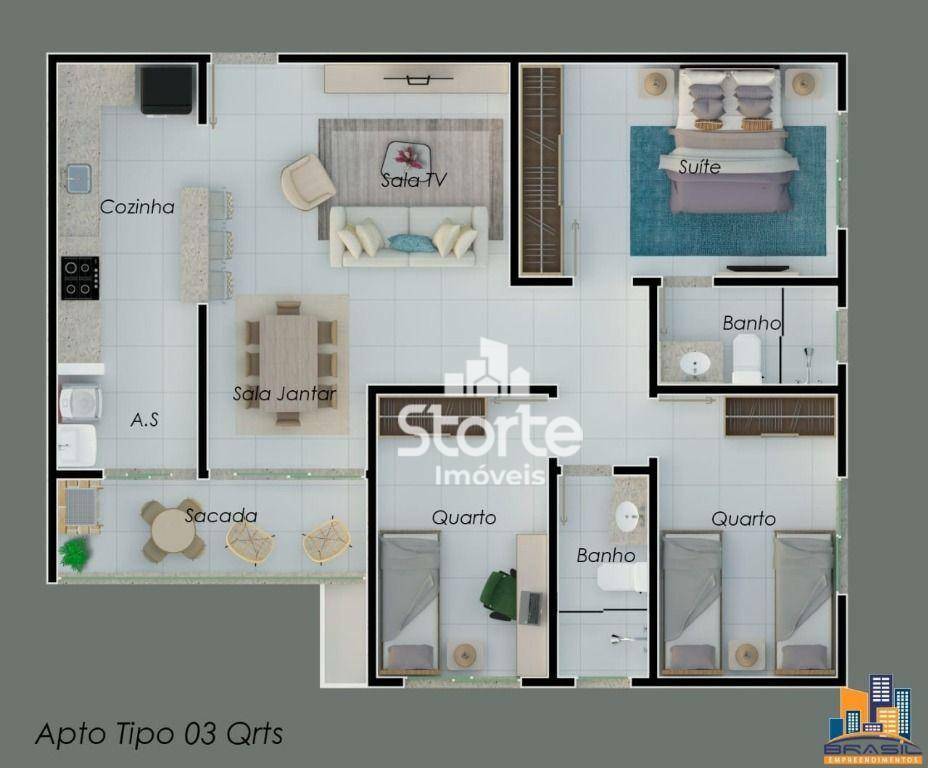 Apartamento à venda com 2 quartos, 54m² - Foto 19