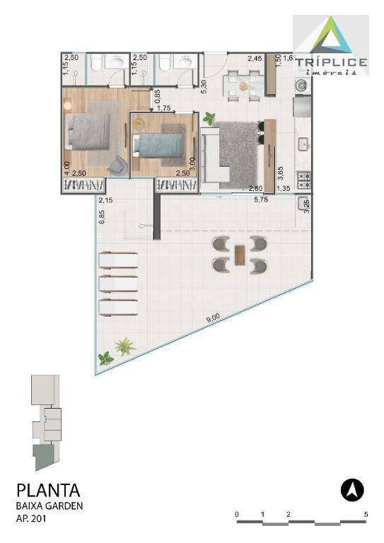 Apartamento, 2 quartos, 109 m² - Foto 2