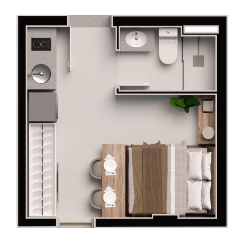 Apartamento à venda com 1 quarto, 1487m² - Foto 13