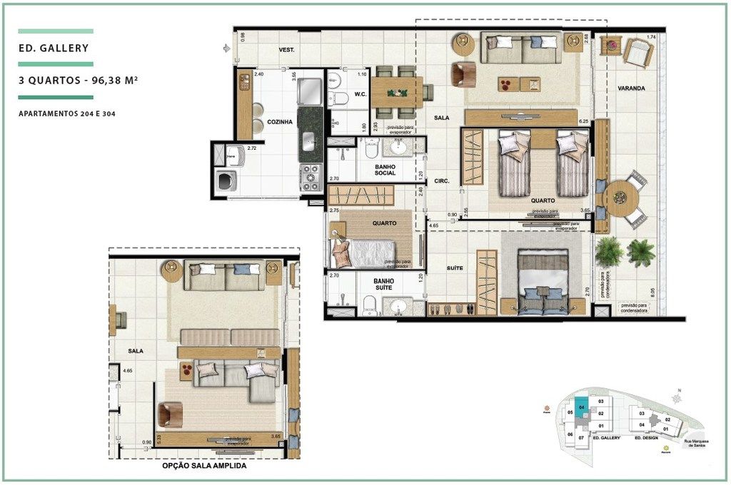 Cobertura à venda com 4 quartos, 204m² - Foto 15