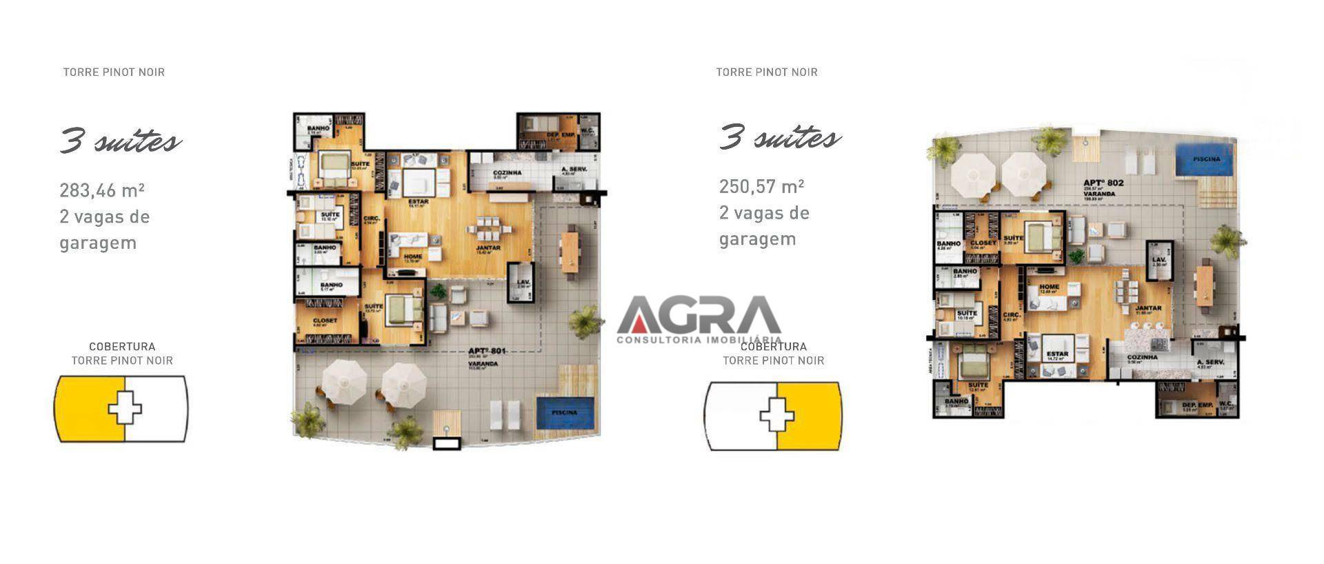 Apartamento à venda com 2 quartos, 138m² - Foto 10