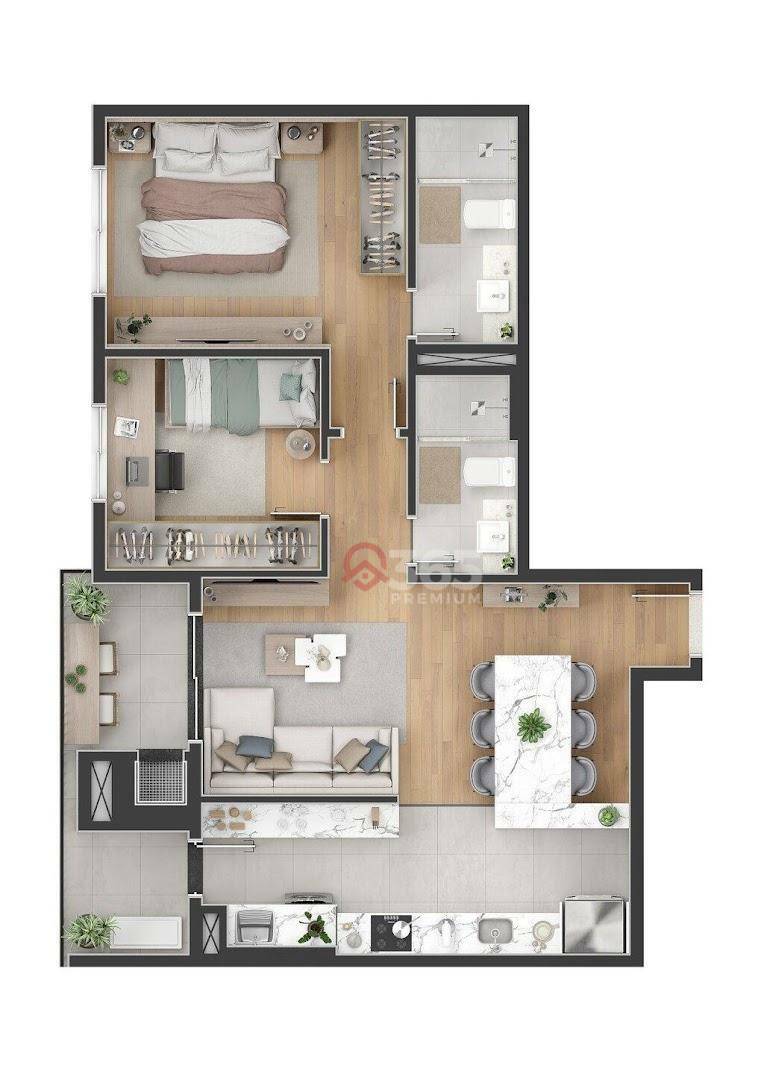Cobertura à venda com 3 quartos, 133m² - Foto 29