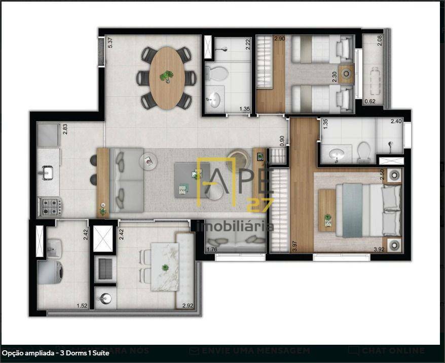 Apartamento à venda com 2 quartos, 64m² - Foto 31